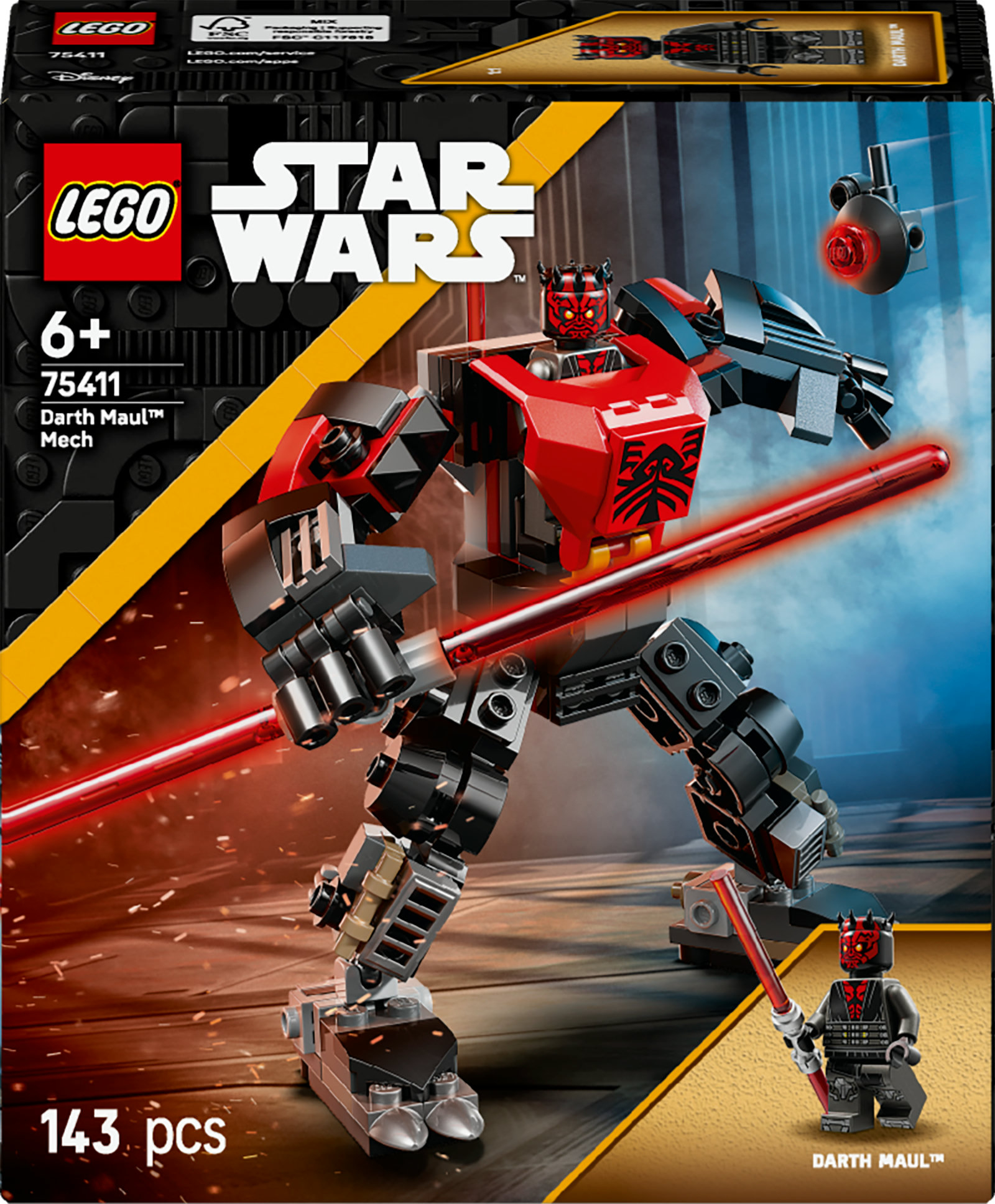 Lego Star Wars 75411 Darth  Maul  Mecha