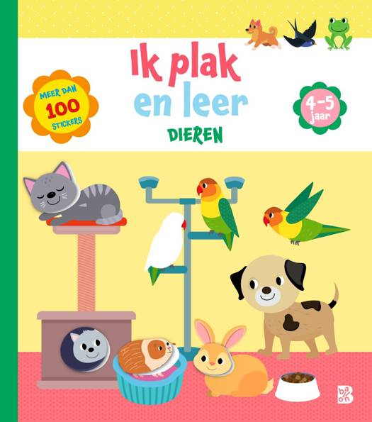 Ik plak en leer: Dieren (4-5 jaar)