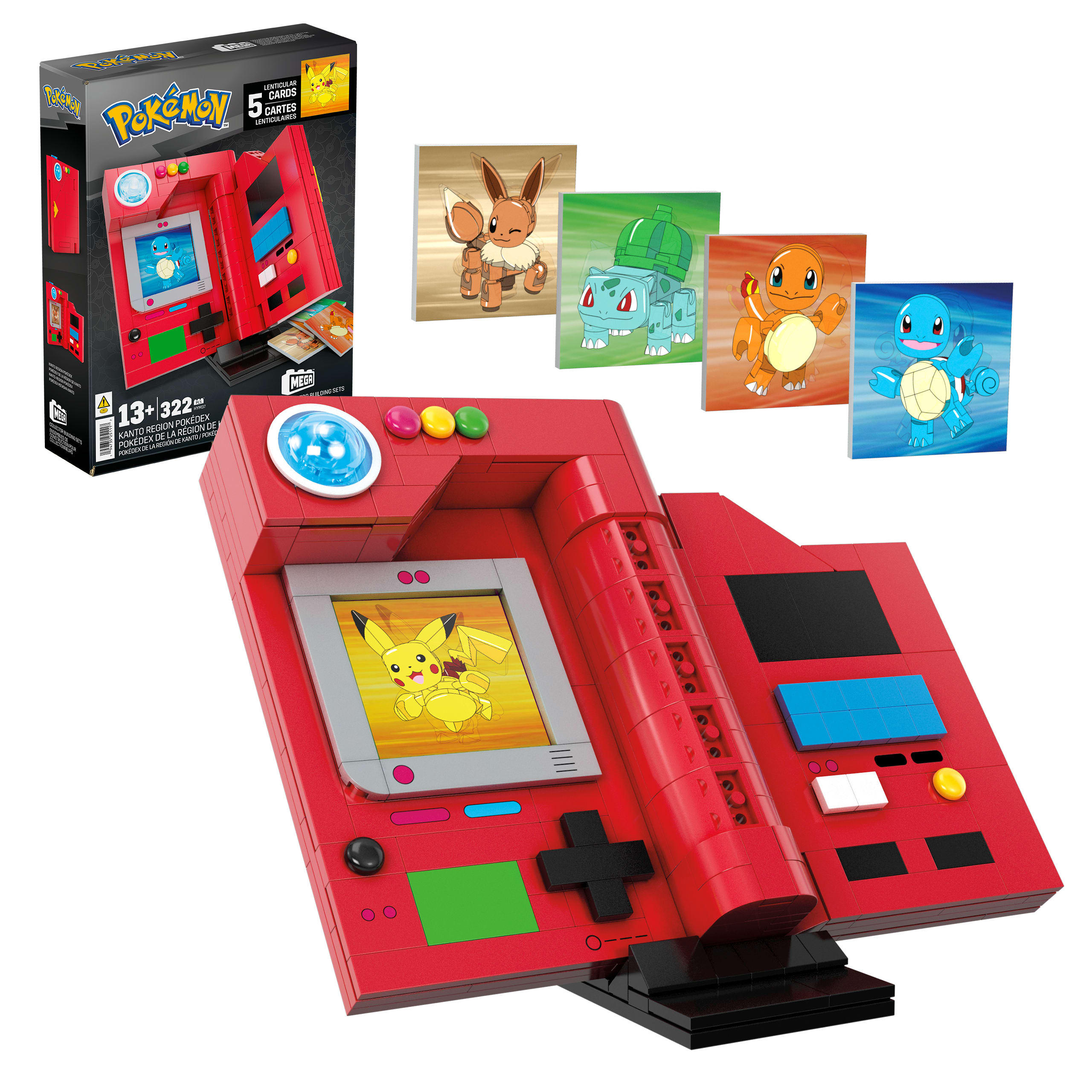 Mega Construx Pokemon Kanto Region Pokédex