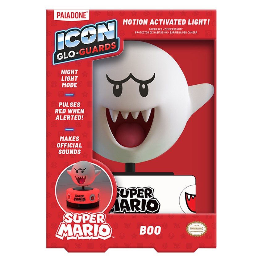 Super Mario Lamp Boo Room Guard 14.5 cm