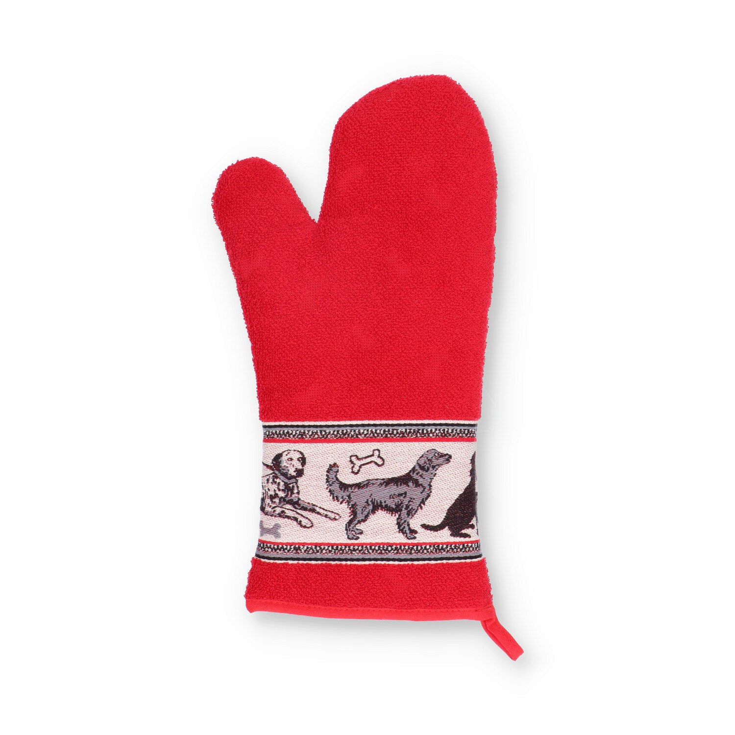 Bunzlau Castle Ovenwant Dog 37x20 cm - Rood