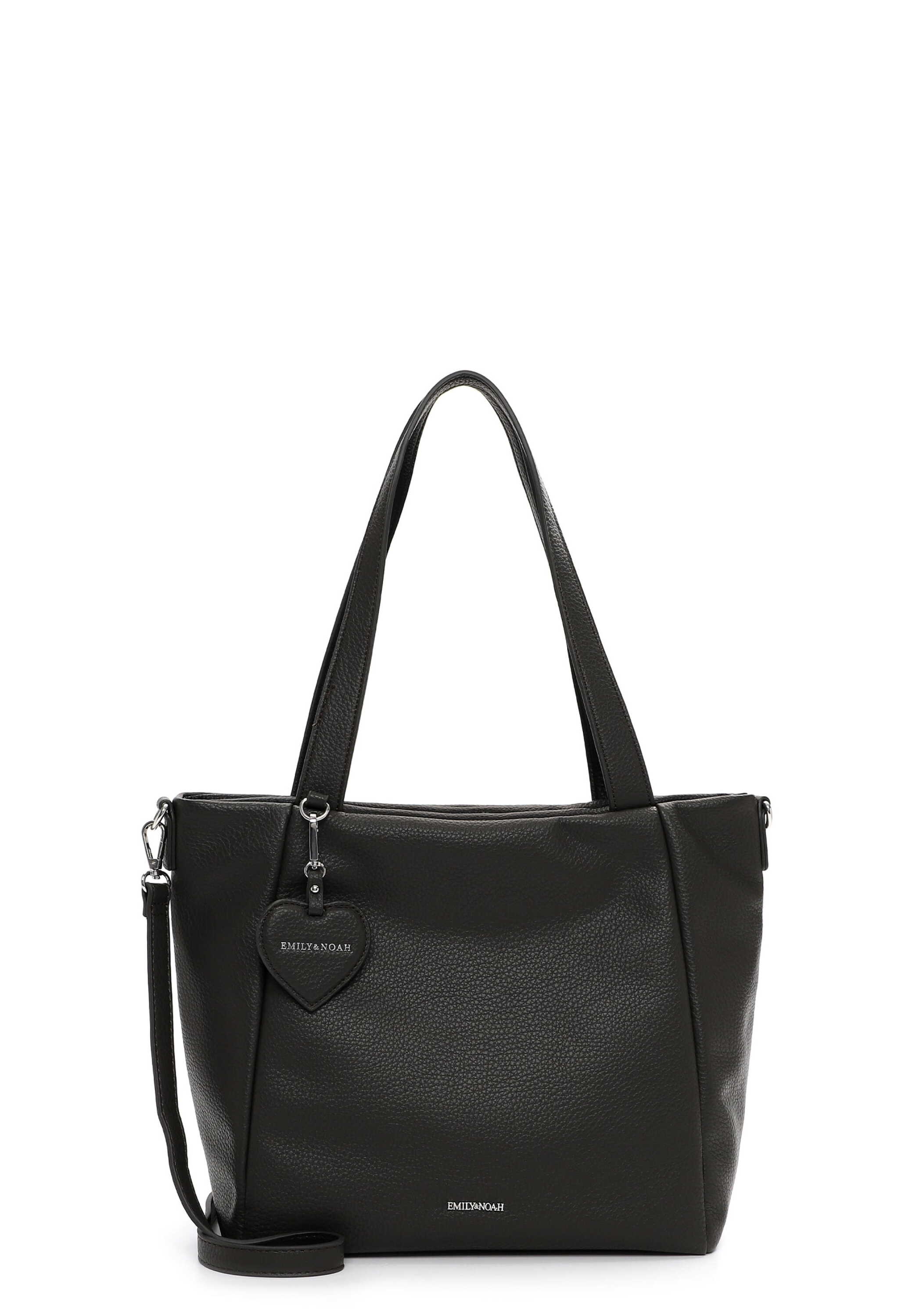 Emily & Noah Handtas Enie Donkergrijs 30x37x15 cm