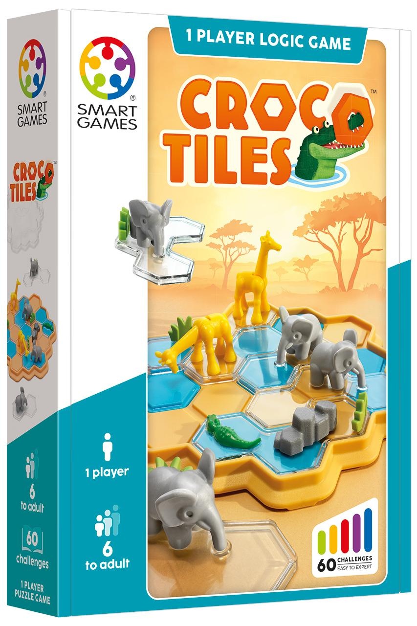 Smart Games Croco Tiles   (60 Opdrachten)