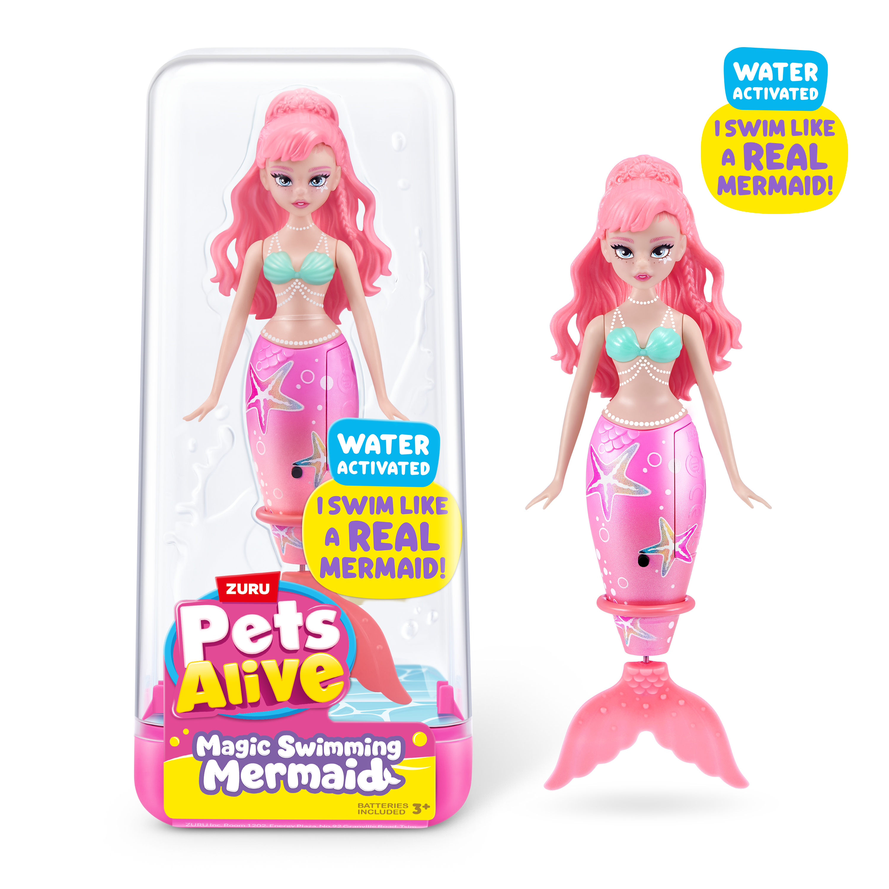 Pets Alive Magic Swimming Mermaid, zwemmende zeemeermin