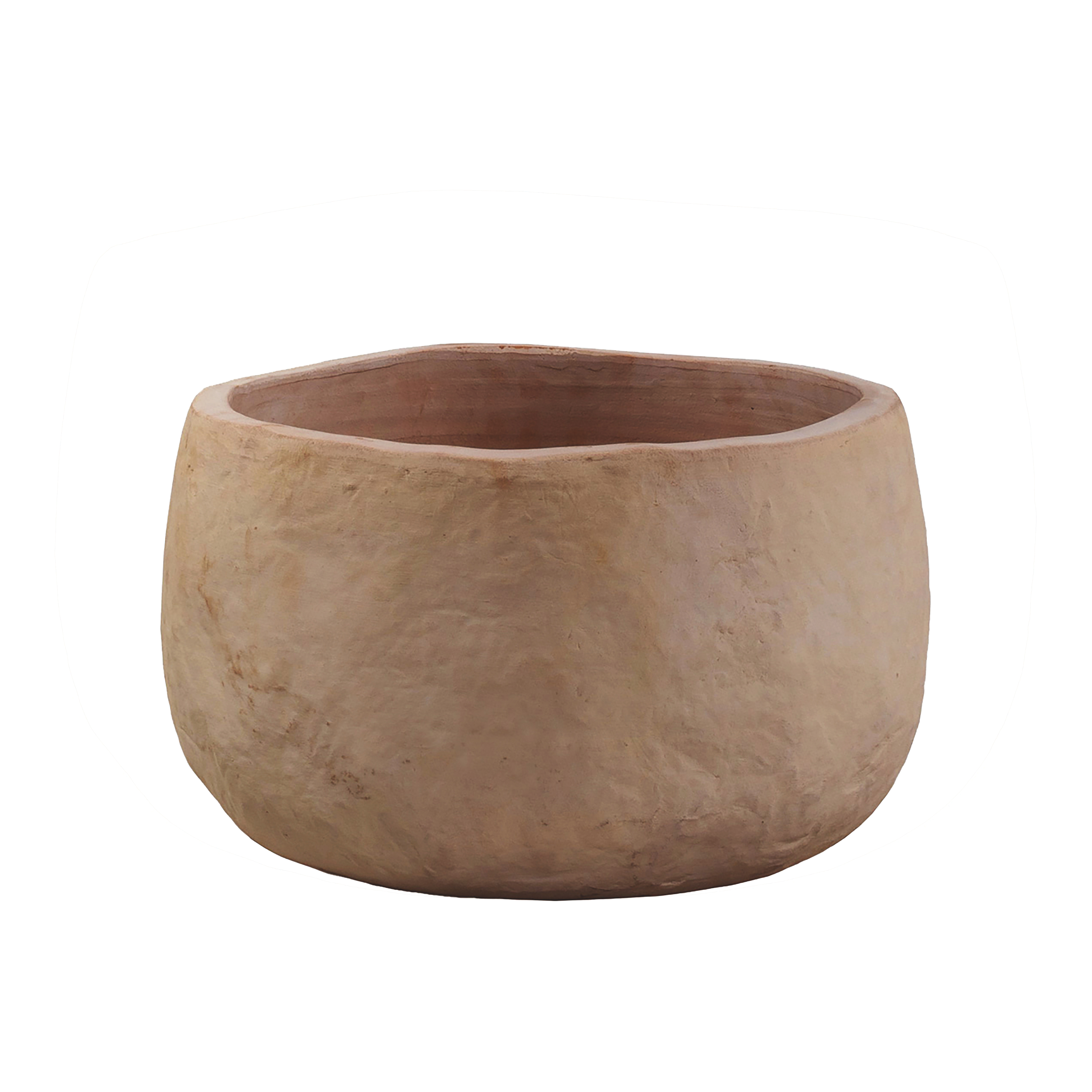Bloempot Mterra Organic Laag Rond D 27.5 cm H 17.5 cm