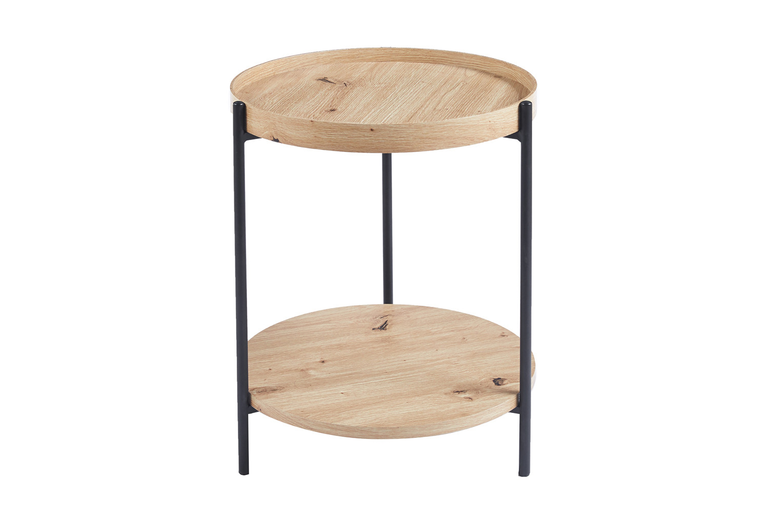 Salontafel Dalina Oude Eik 55x45x45 cm