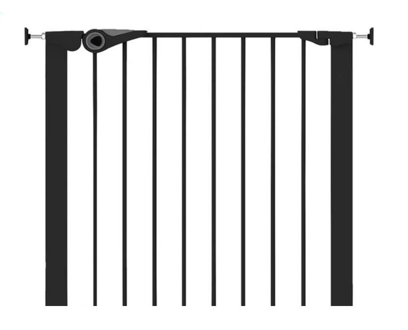 Noma Deurhek Easy Fit Klemhek 75-82 - Zwart