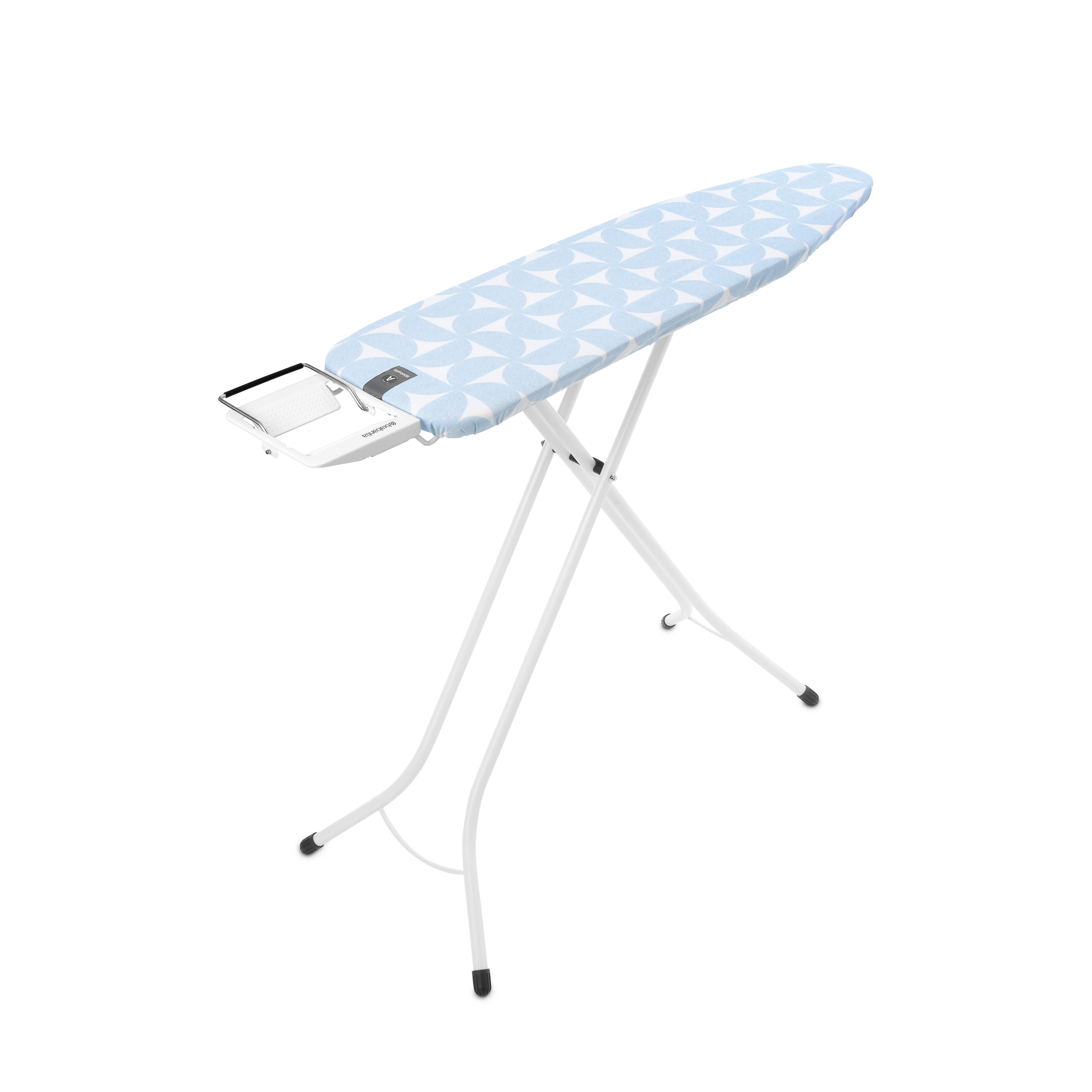 Brabantia Strijkplank A Fresh Breeze 110x30 cm - met Strijkijzerhouder - Katoen - Toplaag Schuim