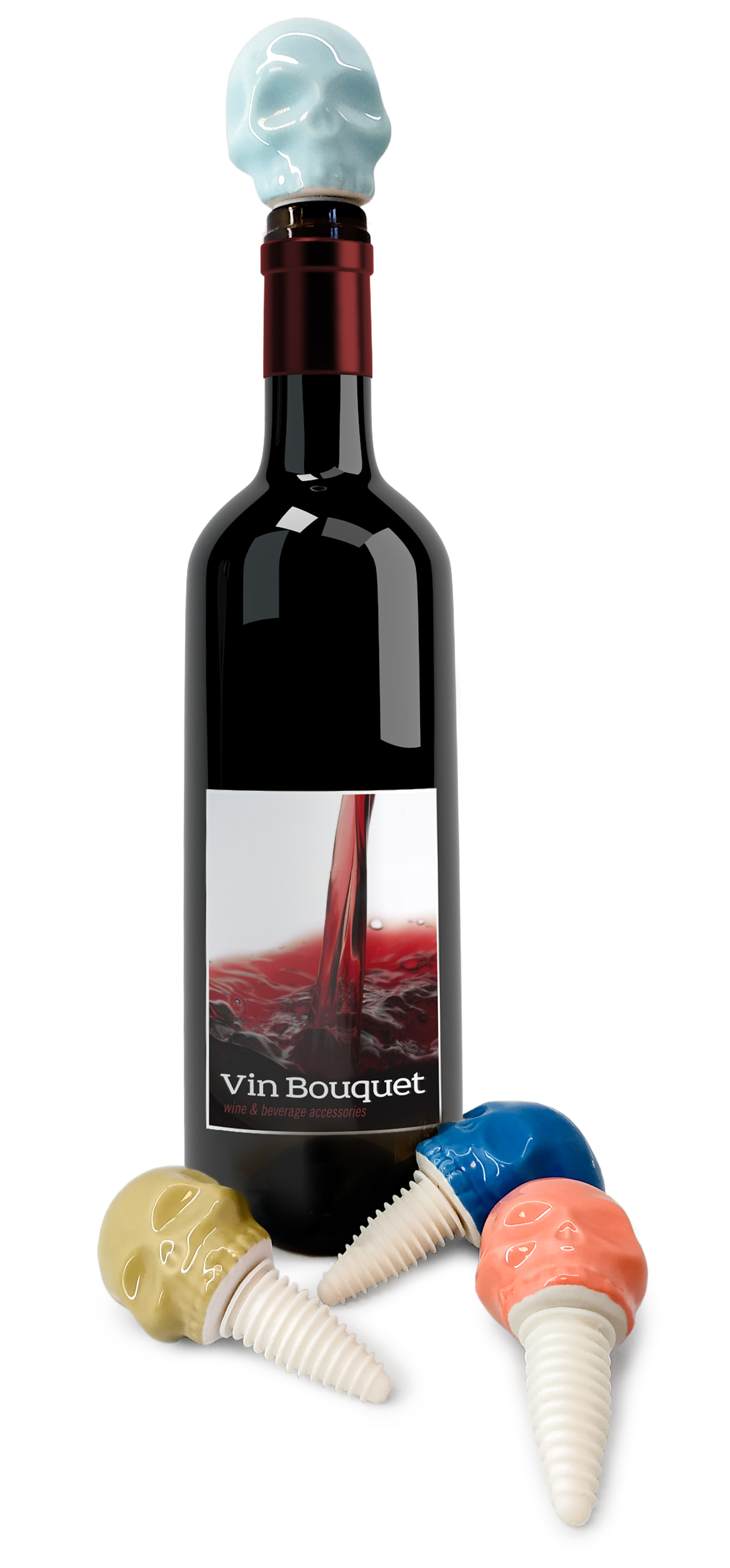 Vin Bouquet Flessenstop Doodskop