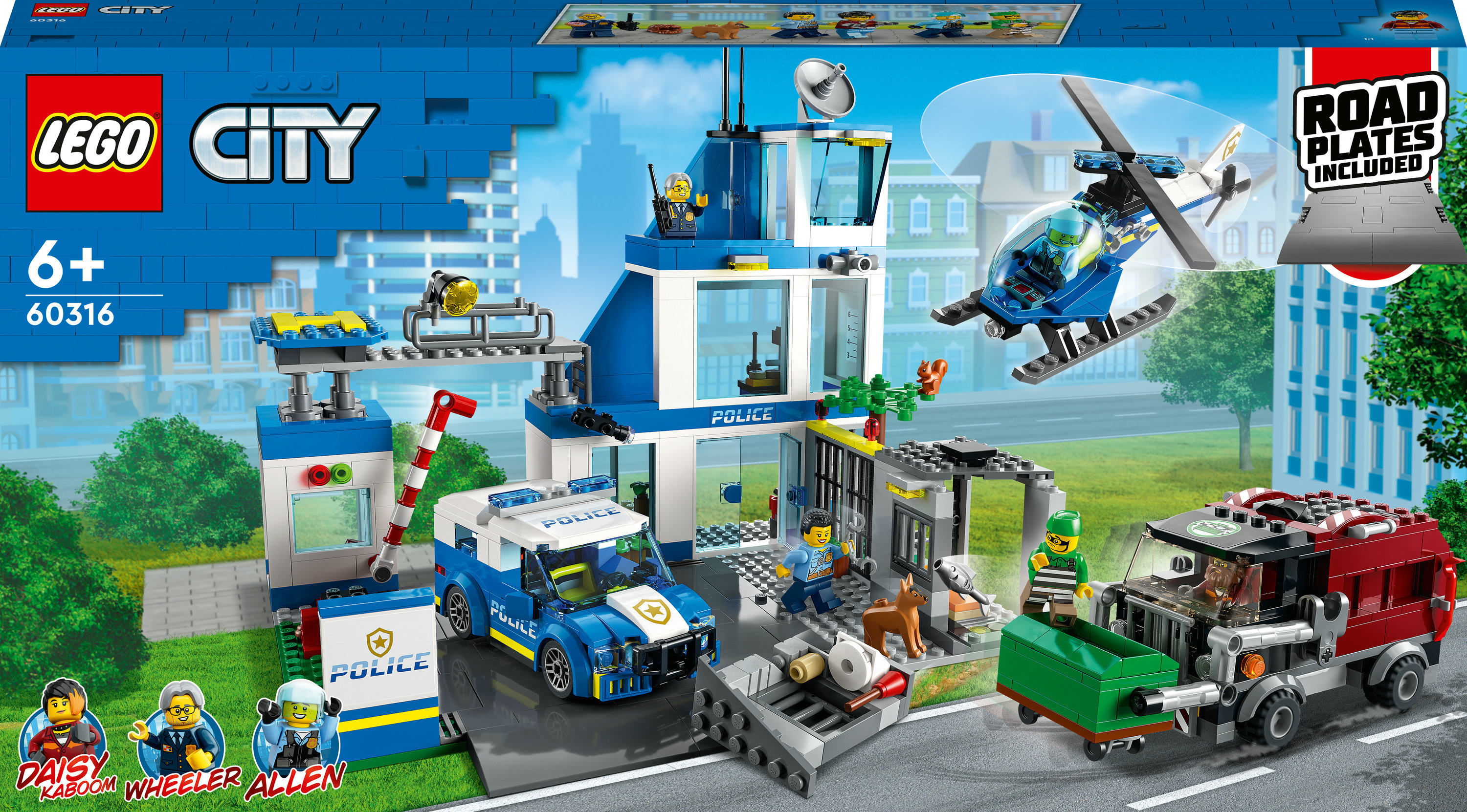 LEGO City 60316 Politiebureau