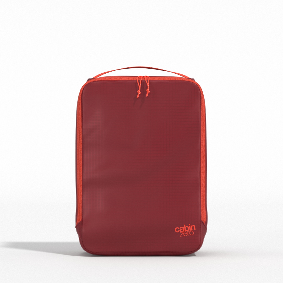 CabinZero Packing Cube Ultralight medium Fiesta Red 25x8x17.5 cm