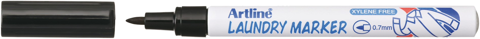 Artline 750 Textielmarker Zwart 0.7 mm