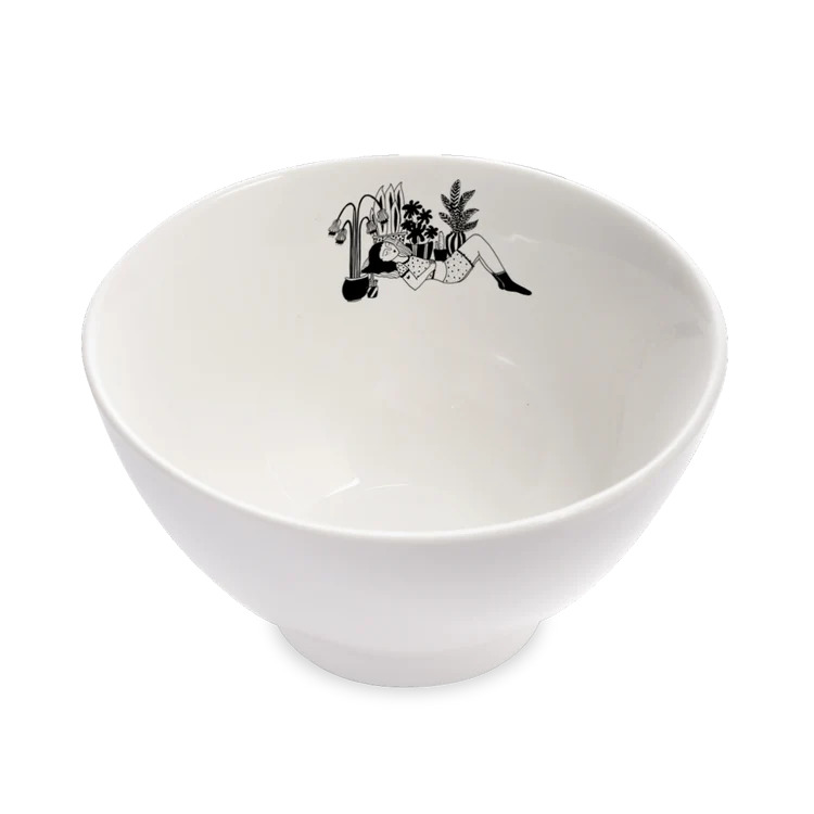 Helen B Bowl Sleeping Beauty 500ml - Porselein - 12.5x7.5 cm