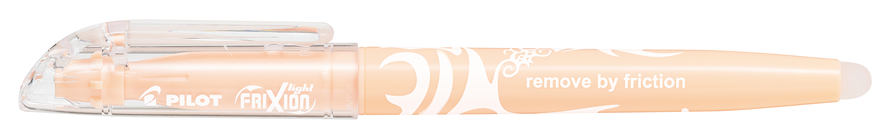 Pilot FriXion Light Natural Overlijner Licht Oranje - 4 mm - Uitwisbaar
