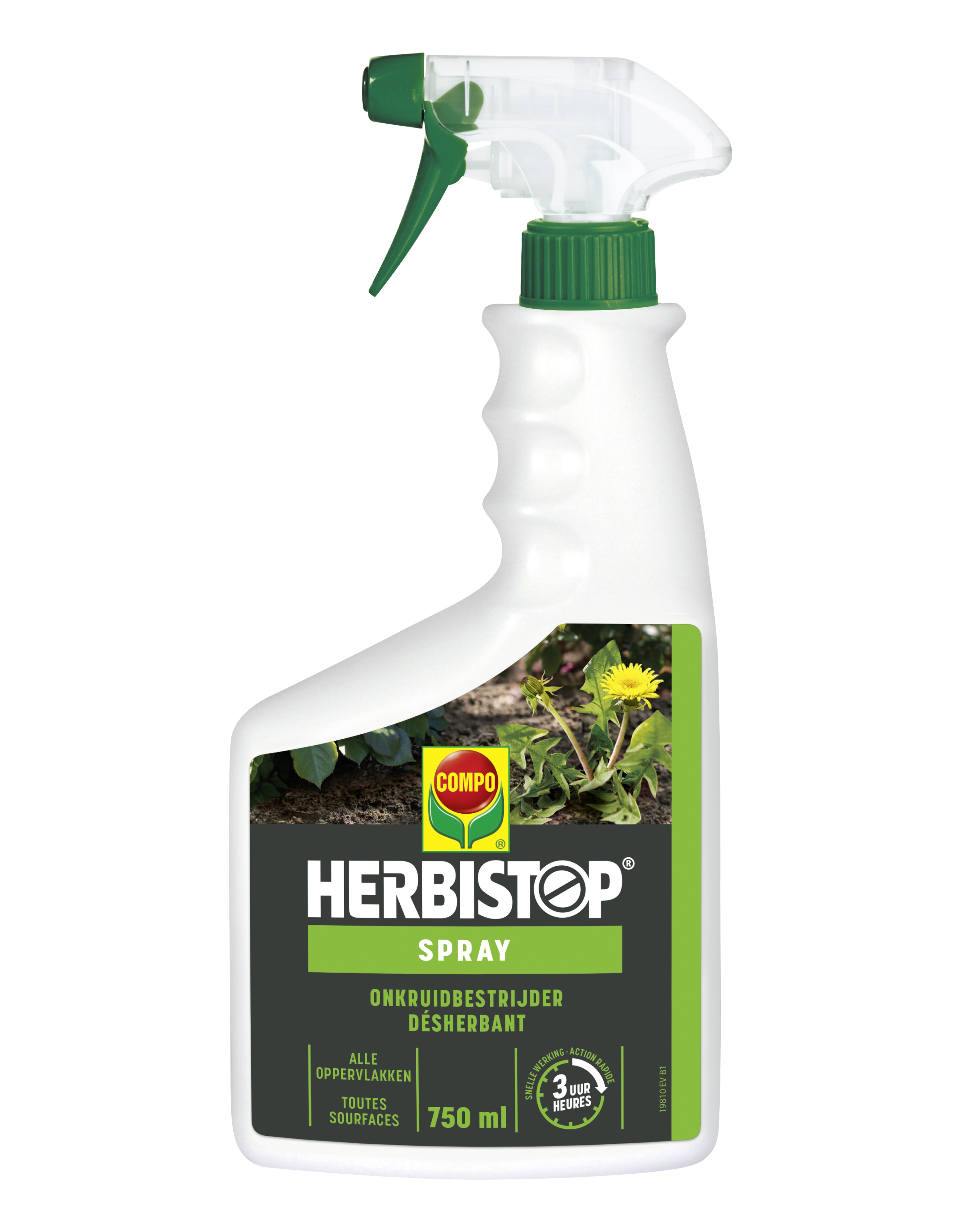 COMPO Netosol Green Herbistop 750ml klaar voor gebruik - voor 7,5m2