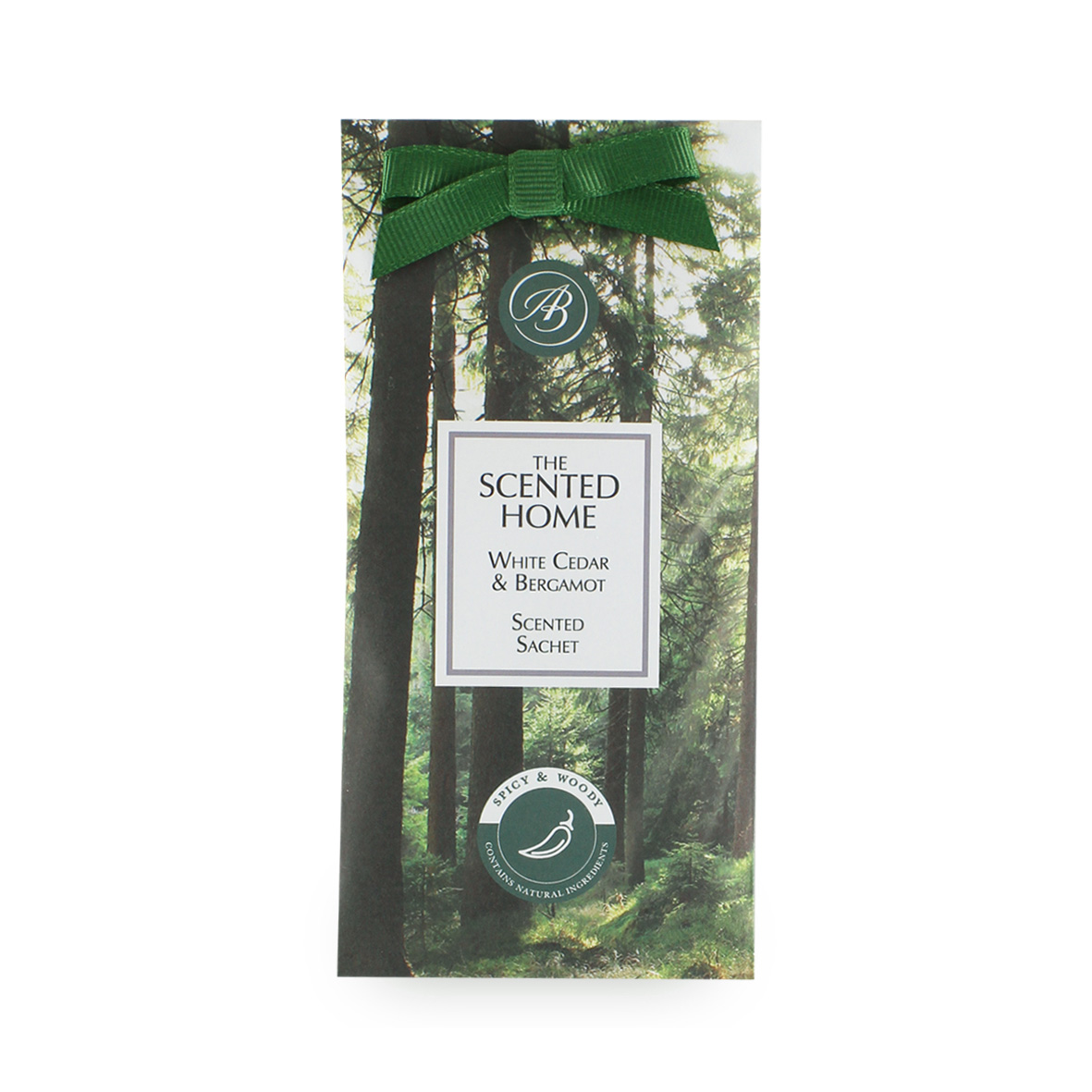 Scented Home Geurzakje White Cedar & Bergamot 15g