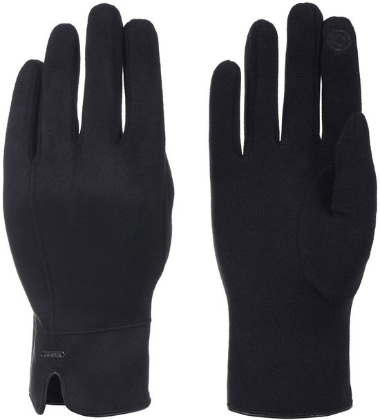 Luhta Hanschoen Dames Napinlahti Suede Zwart - small
