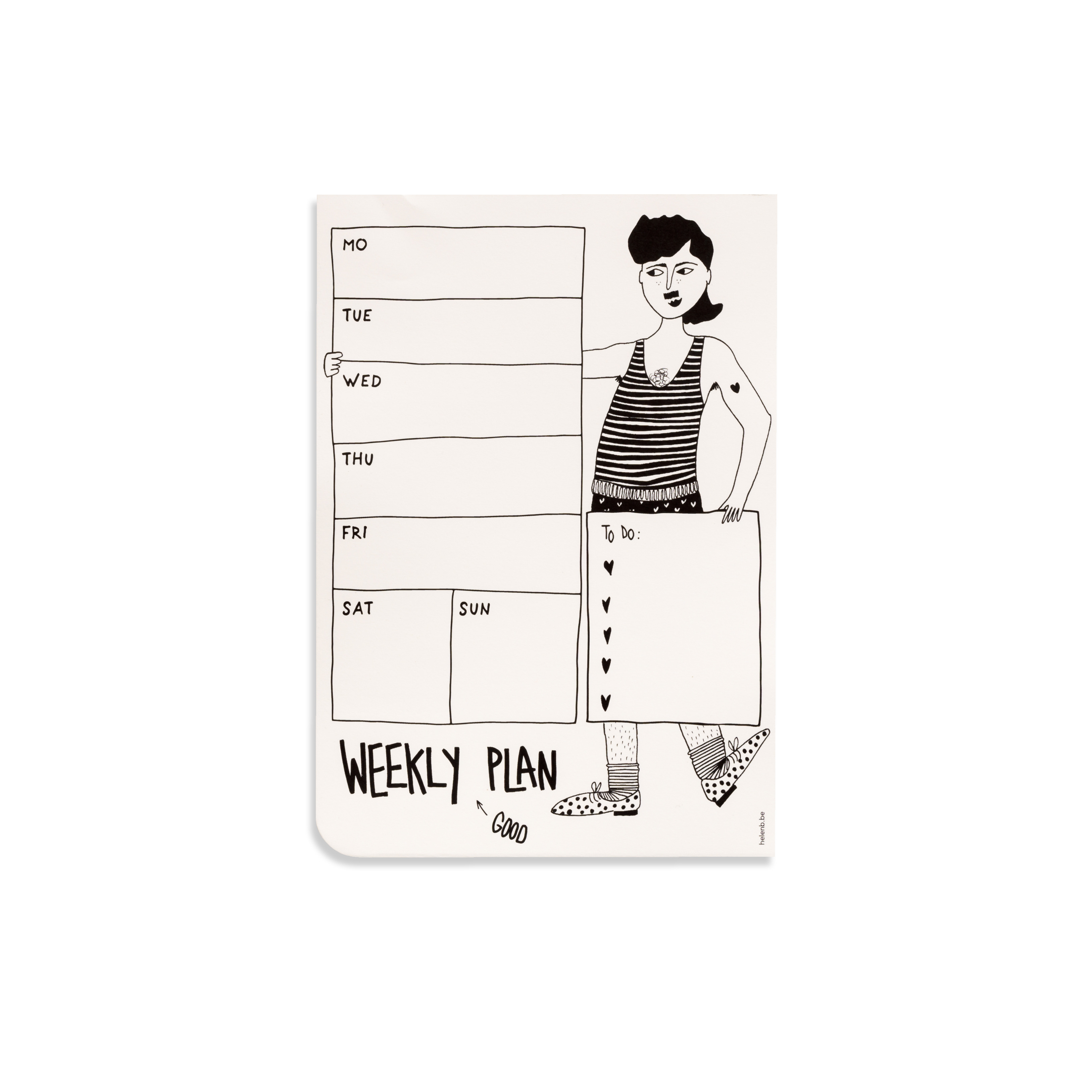 Helen B Weekplanner Smart Boy 17x24.5 cm