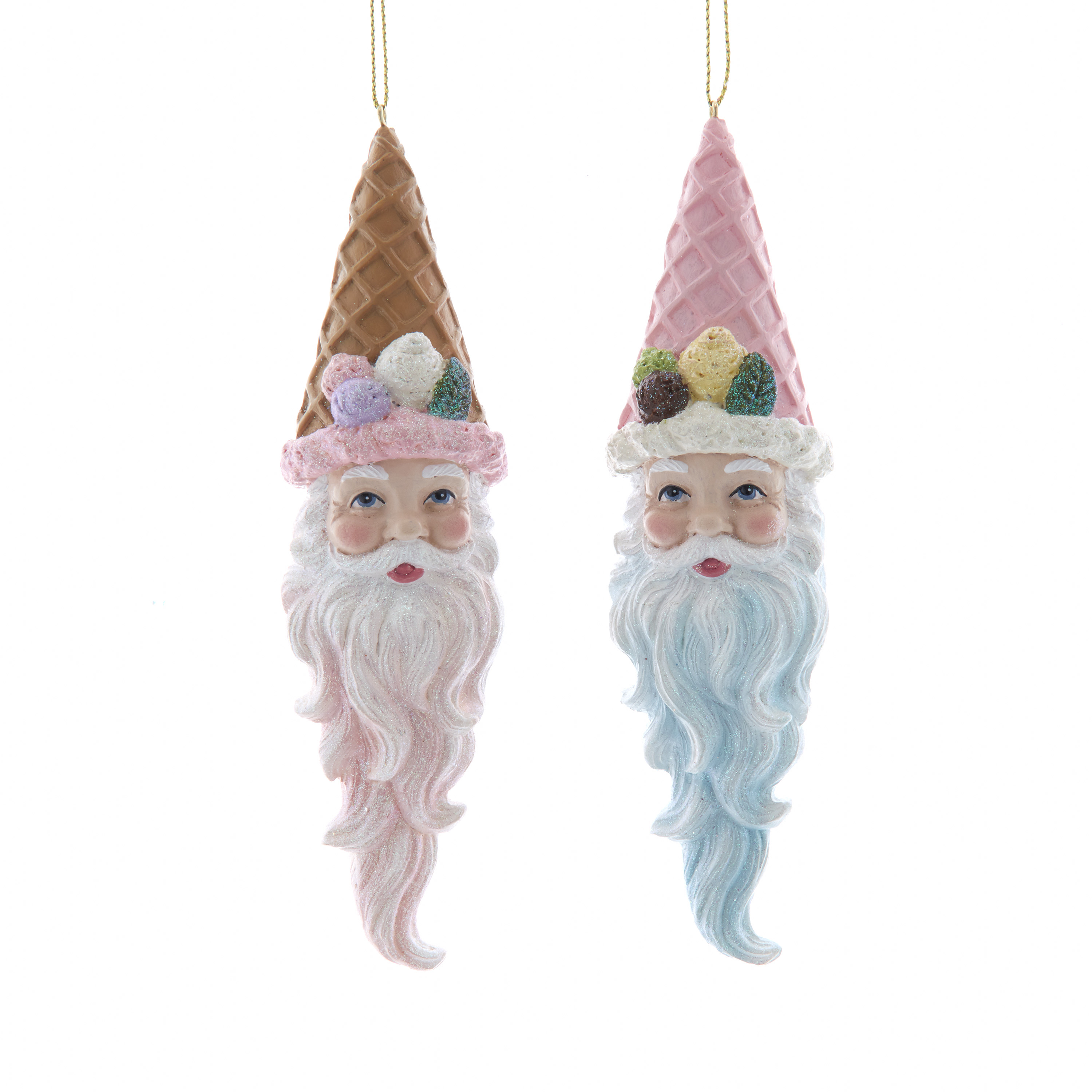 Boomhanger IJs Kerstman- assorti - prijs per stuk