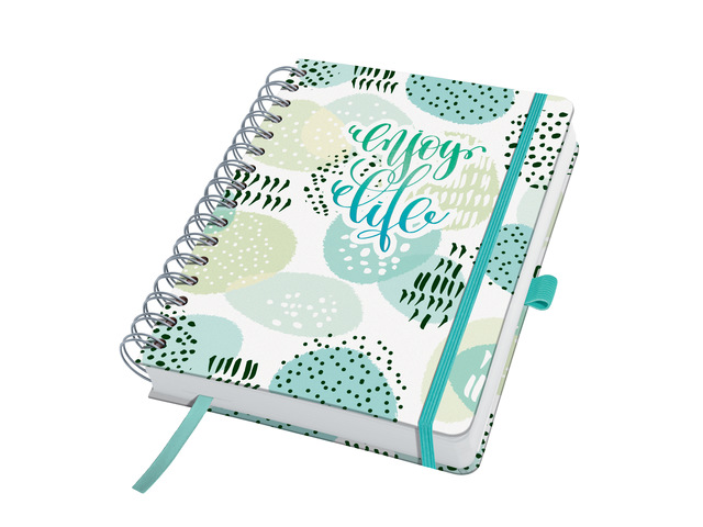 Sigel Agenda Jolie Inspire A5 1dag/pag- Ongedateerd - Mint Inspiration