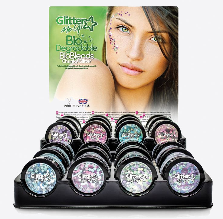 Glitter Blends Bio 3g - assorti - prijs per stuk