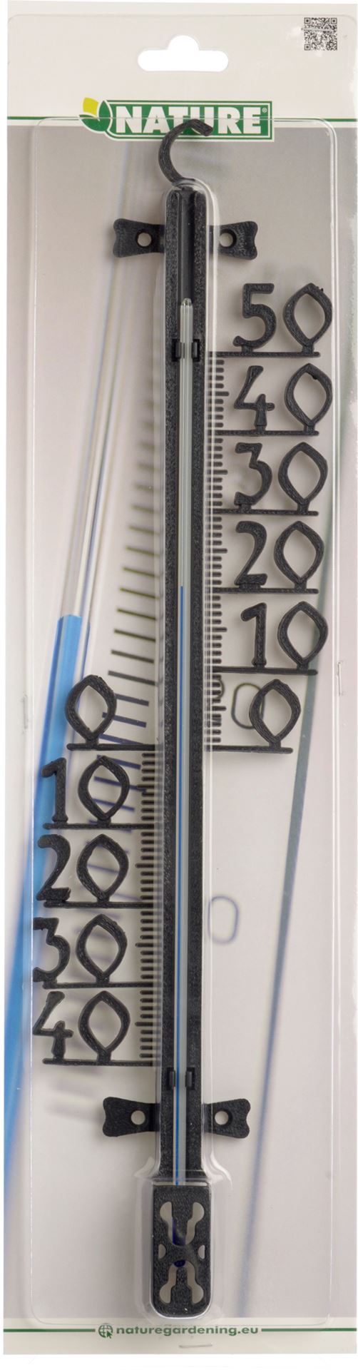 NATURE Profielthermometer Groot Zwart