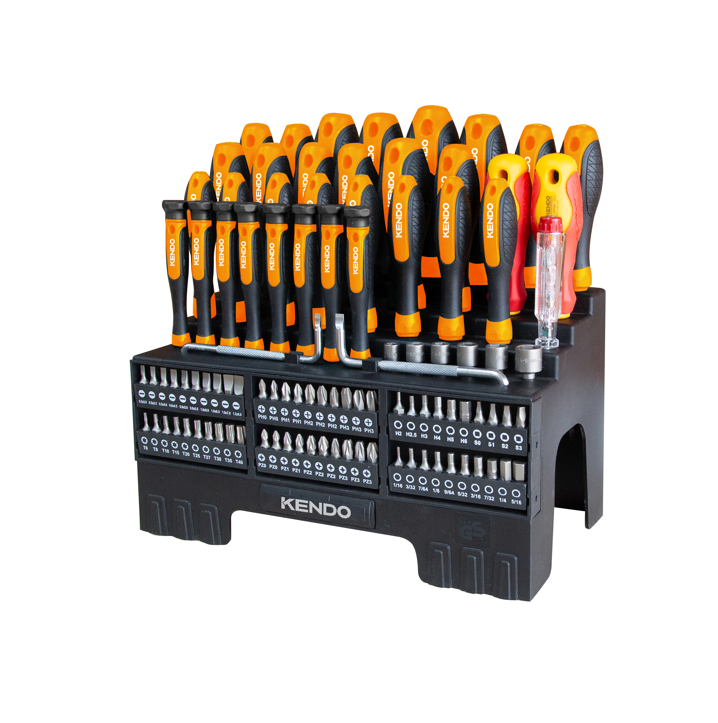 Kendo Schroevendraaierset 101-delig Kendo Schroevendraaierset 101-delig
