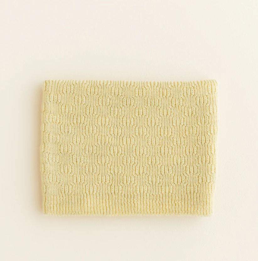 Hvid Sjaal Tube Gigi Light Yellow