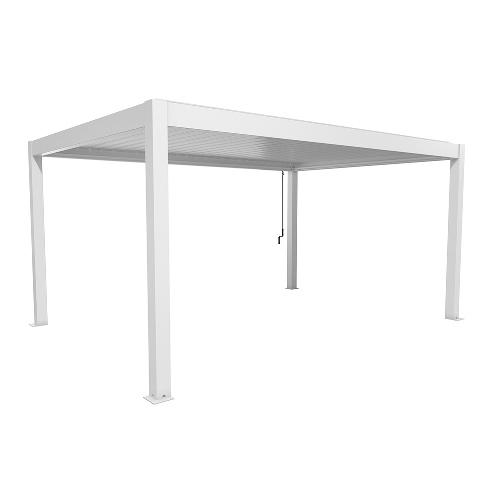 Biohort Pergola Metaal 5x3.5 m Wit