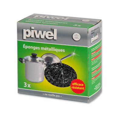 Piwel Stalen Spons Type 25 3 stuks