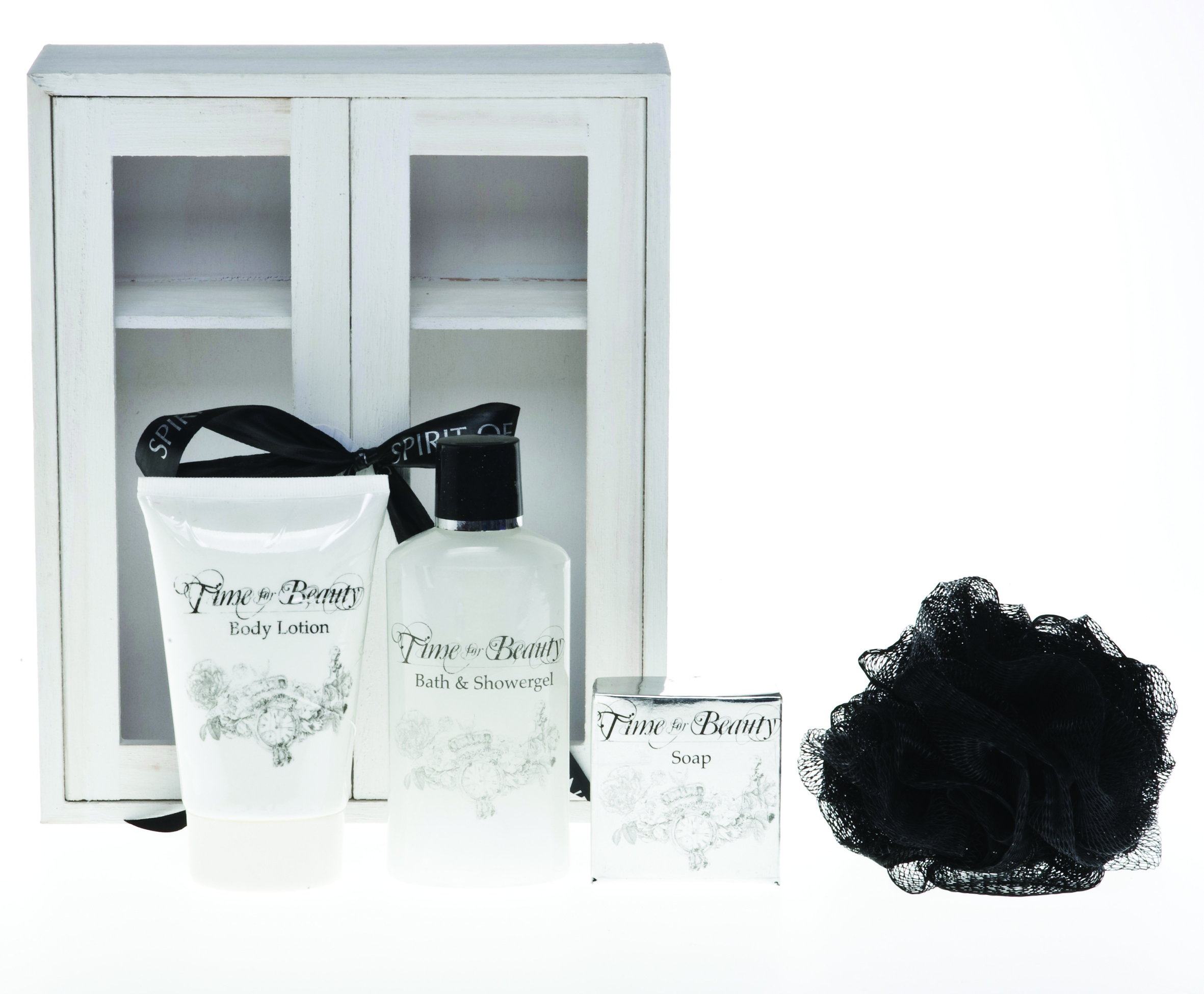 Treffina Geschenkset Winter Charm Bad-en Douchegel 70 ml & Bodylotion 50 ml & Sneeuwvlok-zeep 70 g