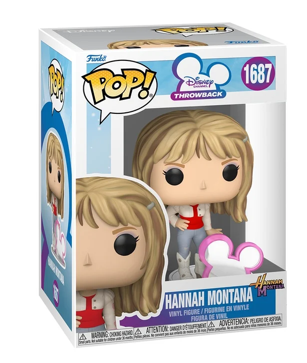 Funko Pop! Disney Throwback - Hanna Montana: Hannah with Disney Icon 1687