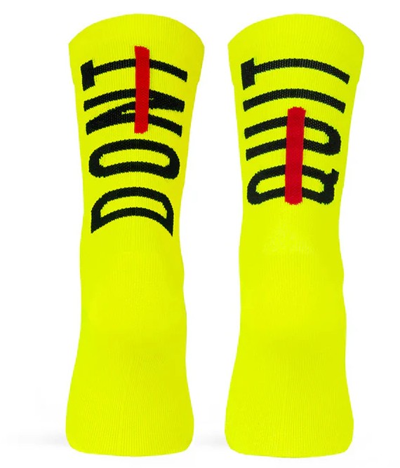 Pacific and Co Sportsokken Unisex Don't Quit Neon - S/M - 37-41