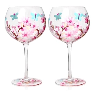 Flora Gin Tonic/Cocktailglas Blossom 650ml set 2 stuks