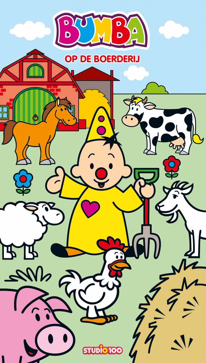 Bumba Kartonboek Op de Boerderij