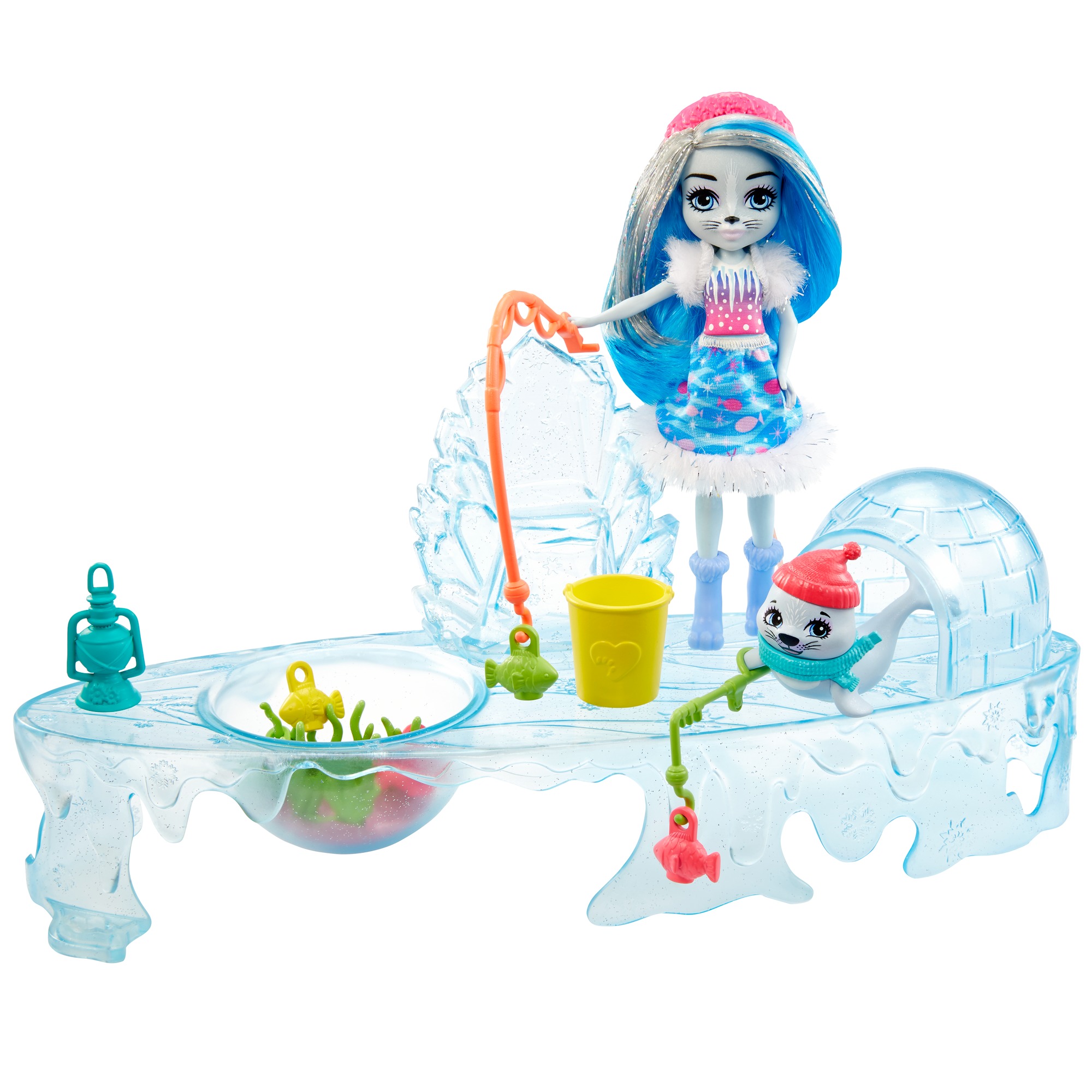 Enchantimals Igloo Ice Fishing Speelset