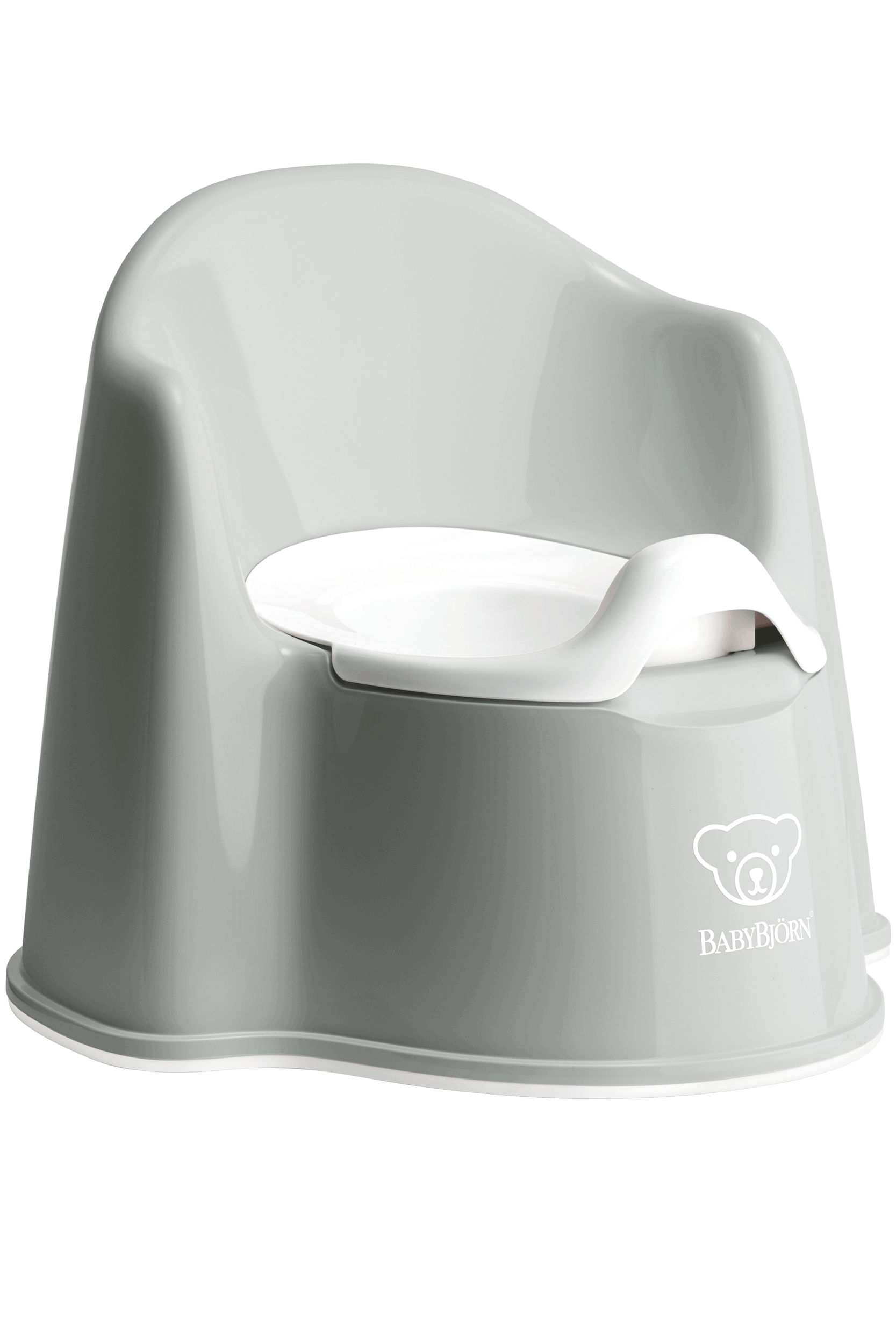 BabyBjorn WC Potje Zetel Grijs/Wit