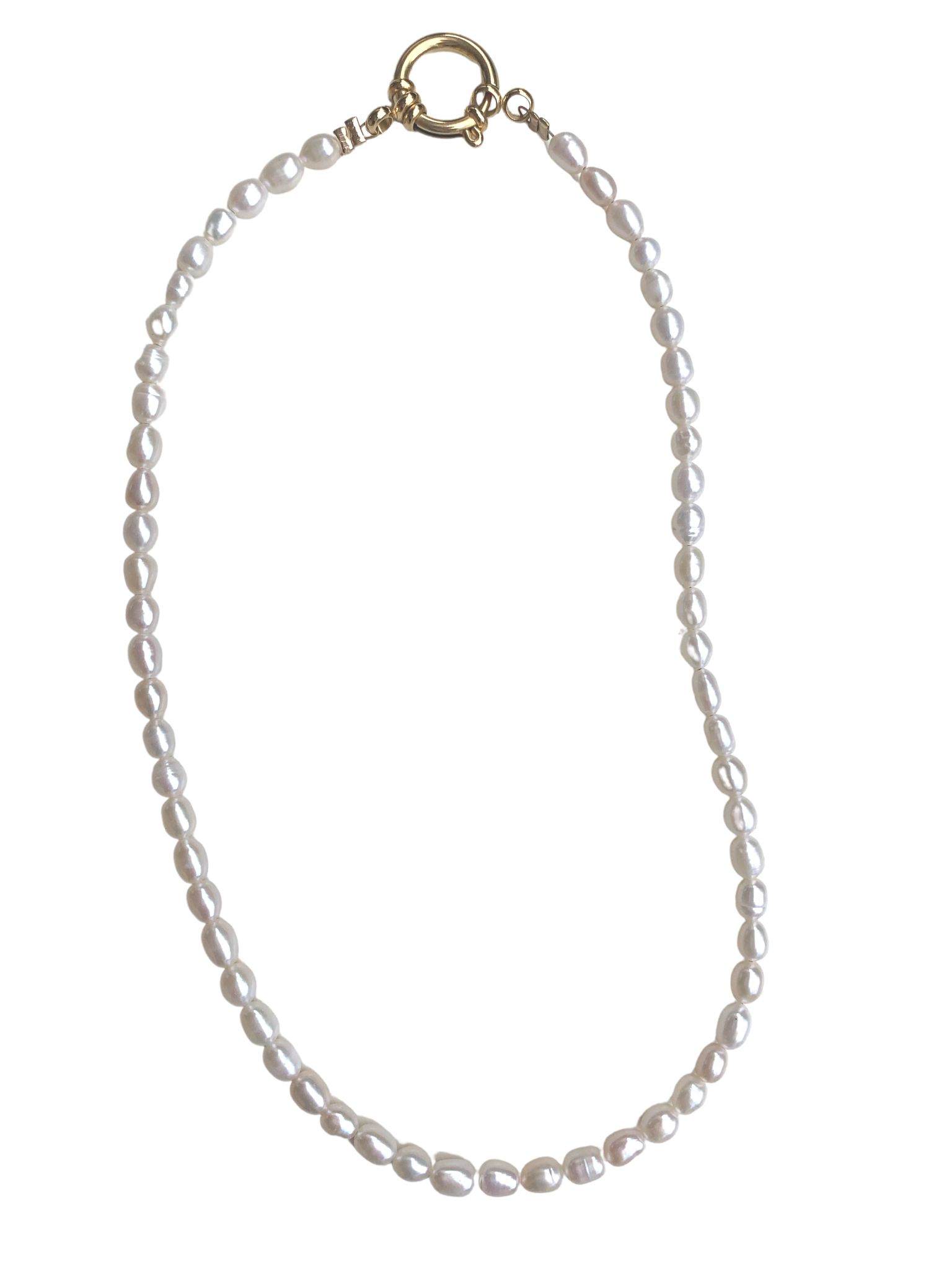 Boris Pearl Necklace 6 mm Baroque Pearls