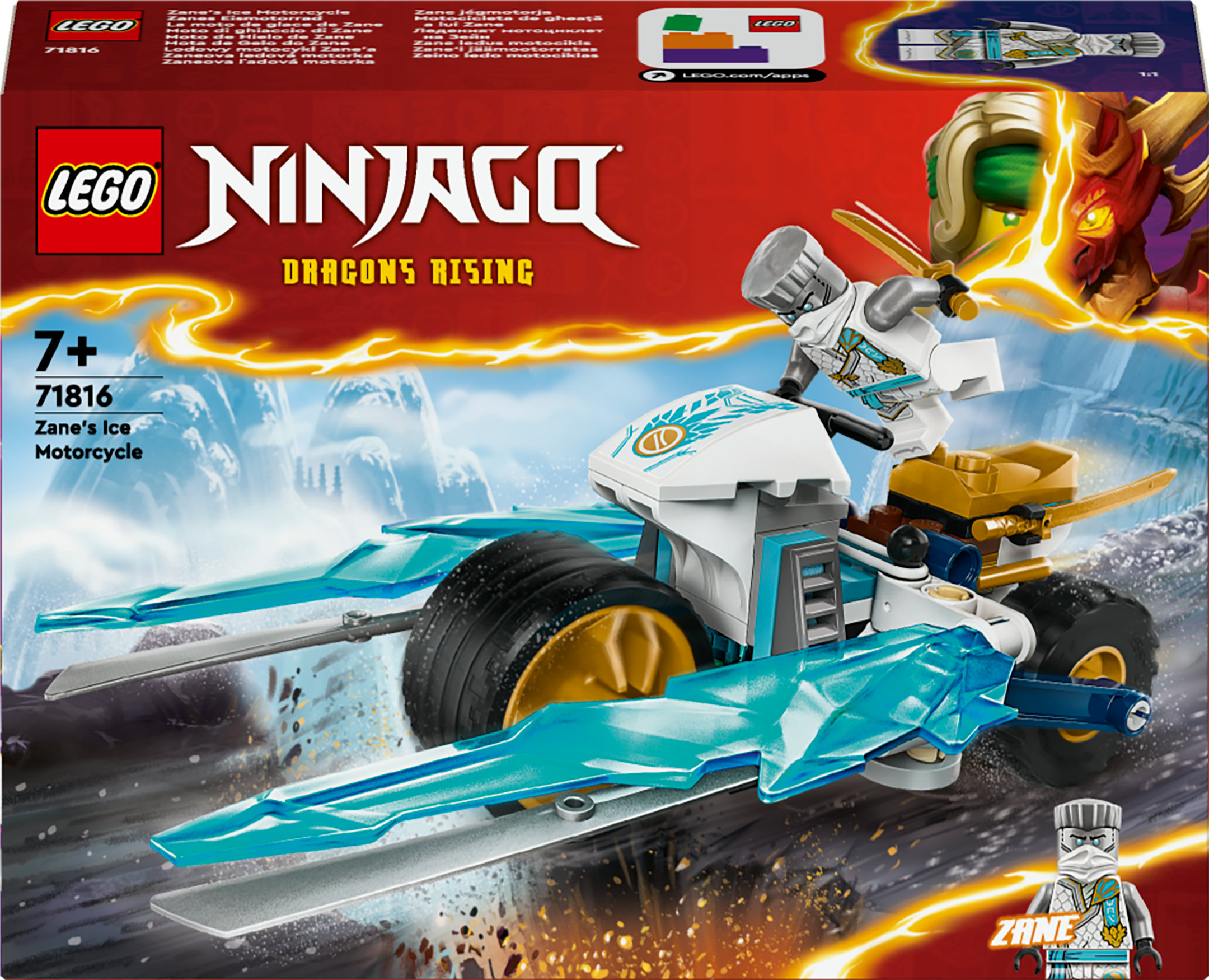 LEGO Ninjago 71816 Zane's Ijsmotor