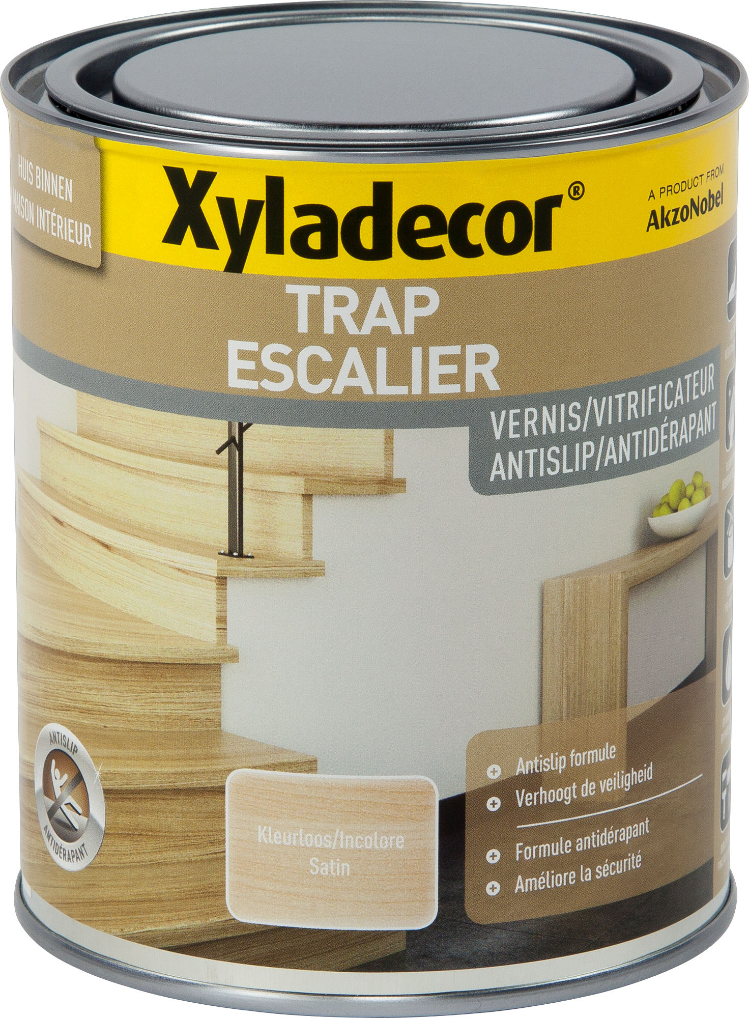 Xyladecor Trap Vernis Anti-Slip 750 ml Kleurloos