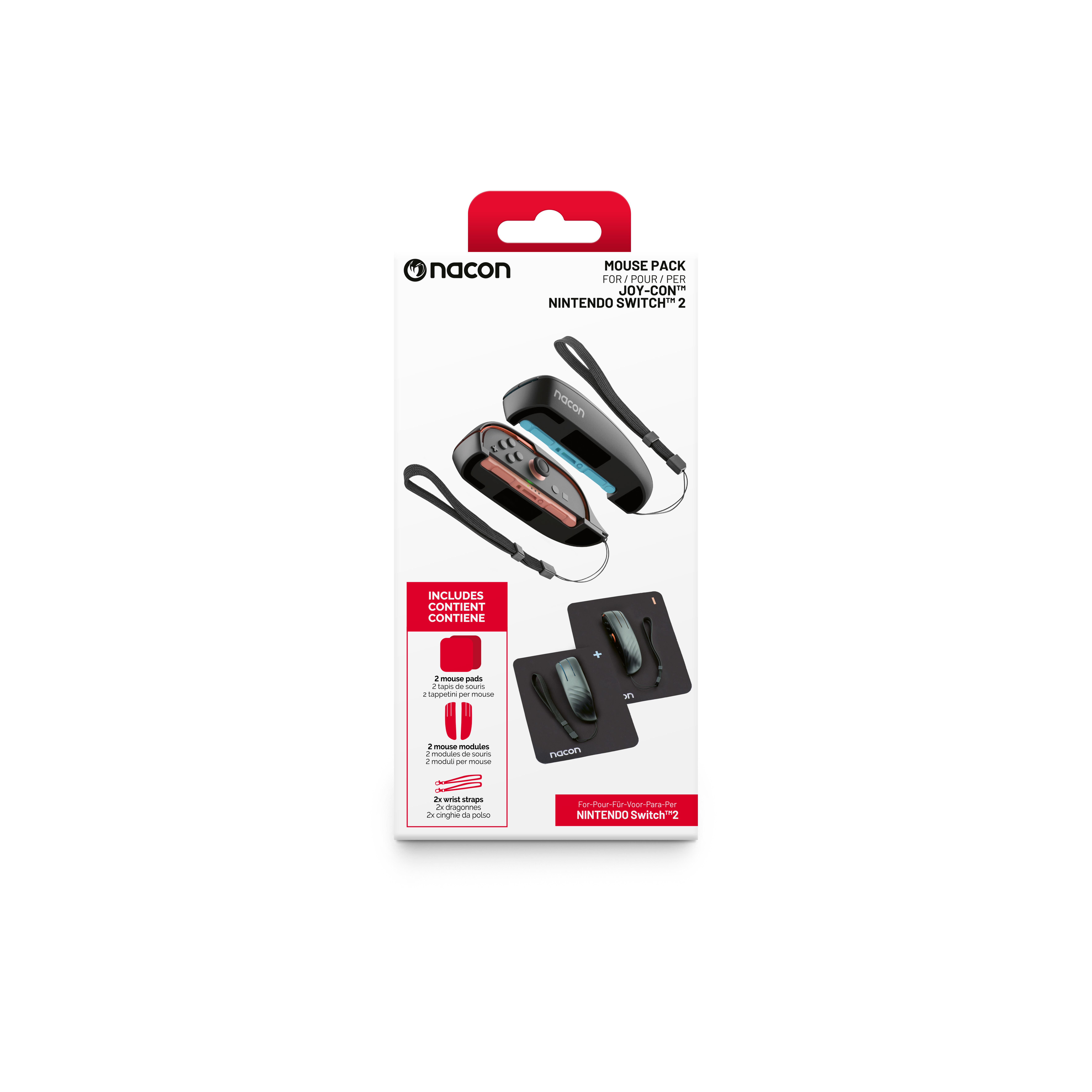 Nintendo Switch 2 Mouse Controllers for Joy-Con + Mousepad
