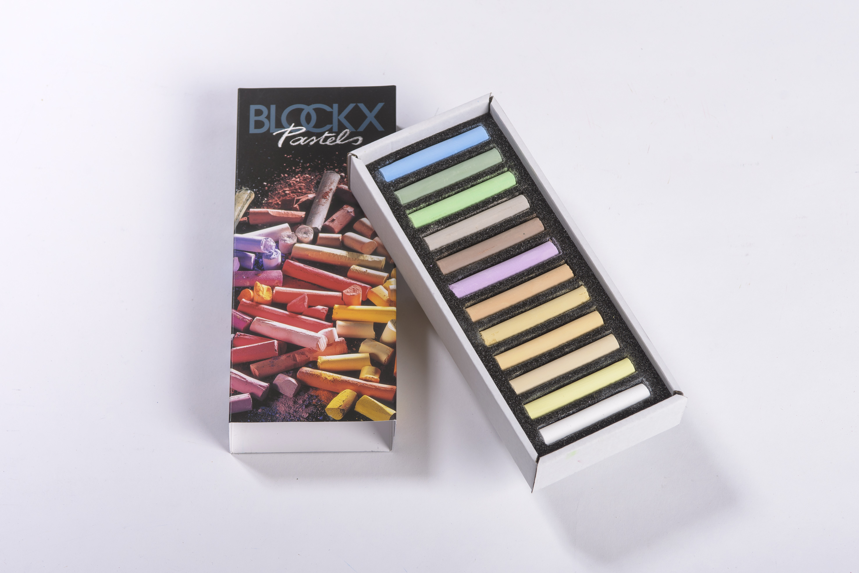 Blockx Etui met 12 Pastels Light