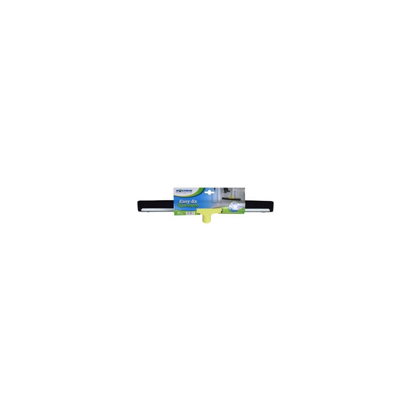 Moerman Vloerwisser Easy-fix 45 cm Natuurrubber Zwart 75 mm