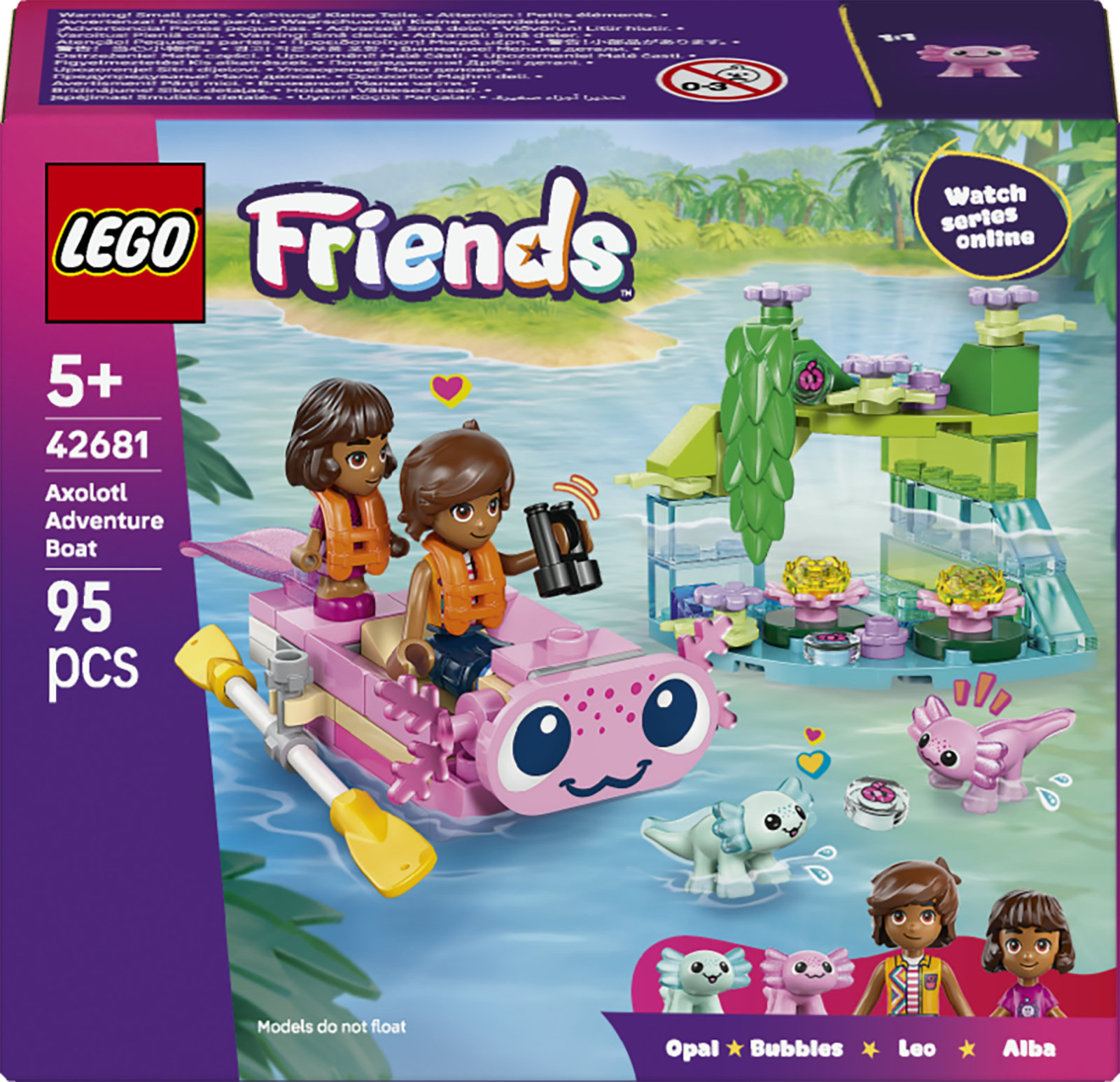 Lego Friends 42681 Axolotlavontuur