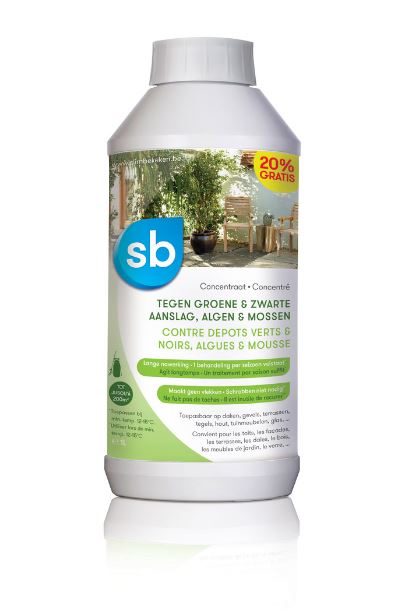 SB Groene Aanslagreiniger 1000 ml geconcentreerd - voor 20 Liter