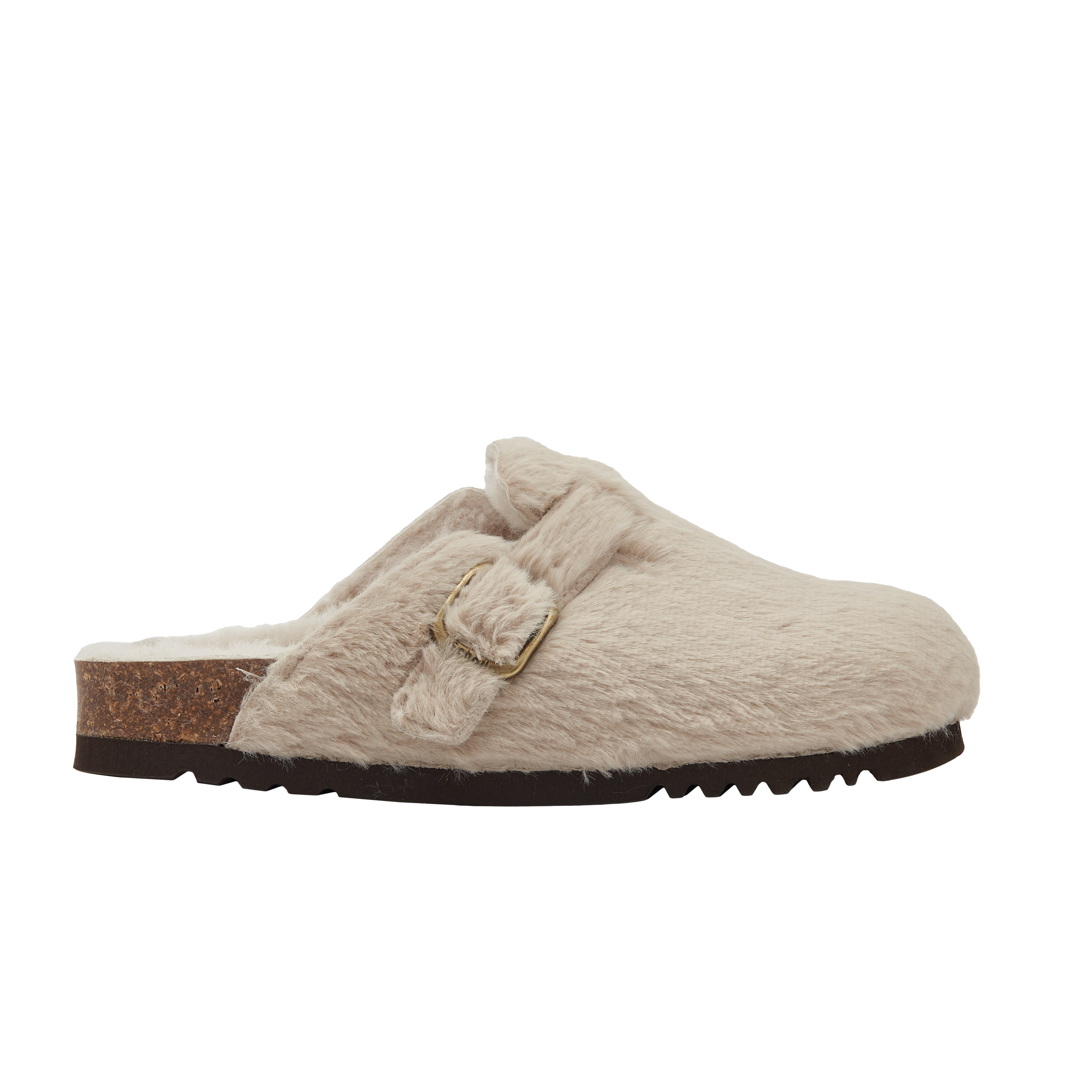 Scholl Muil Dames Fae Gesloten Fluffy Offwhite - maat 37