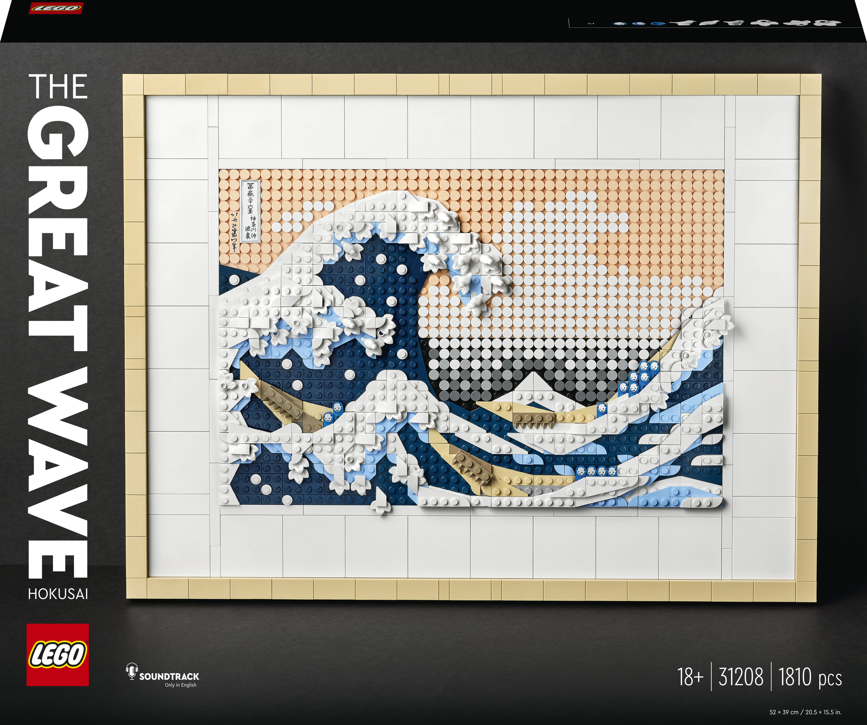 LEGO Art 31208 Hokusai - De Grote Golf