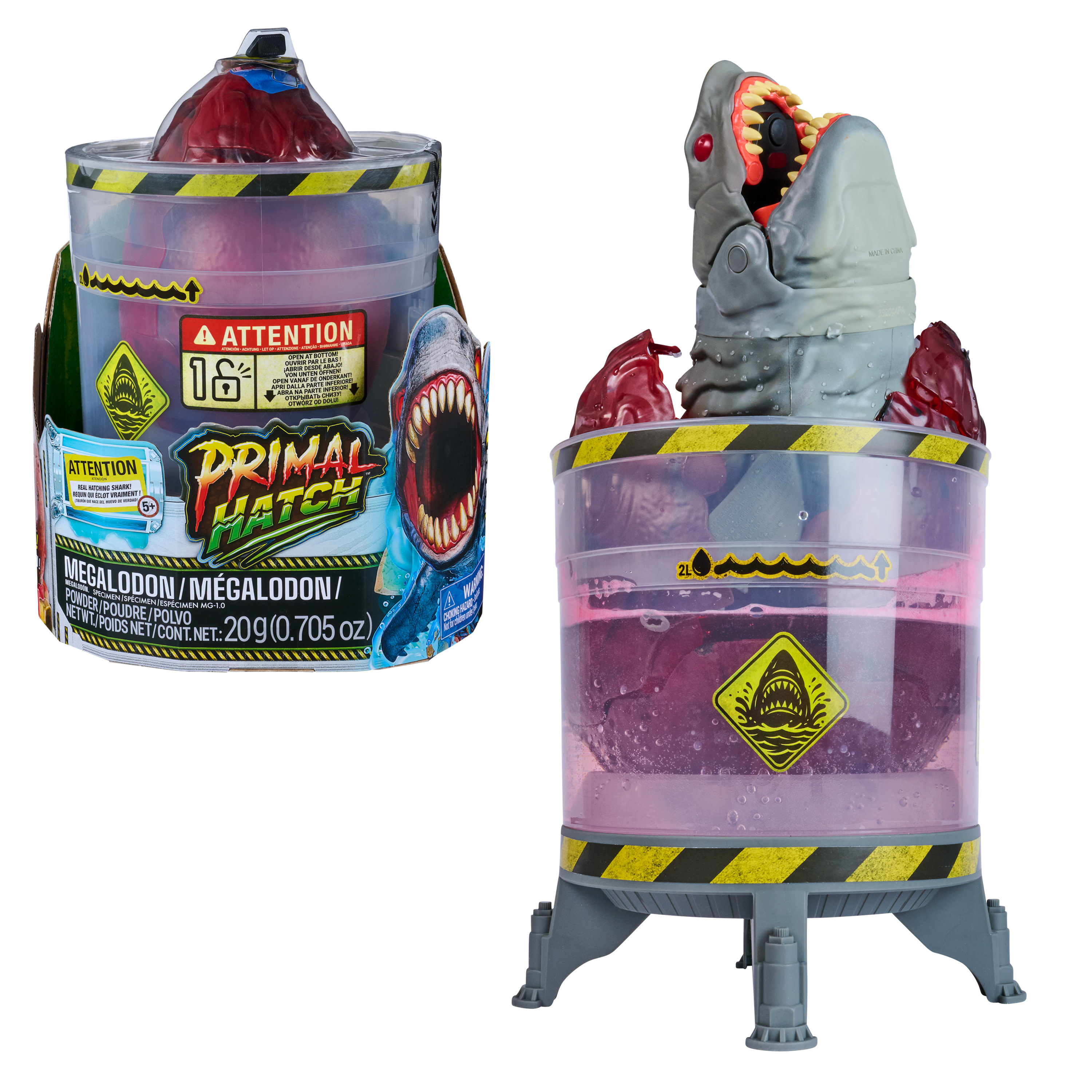 Primal Hatch - Interactieve Magalodon Shark