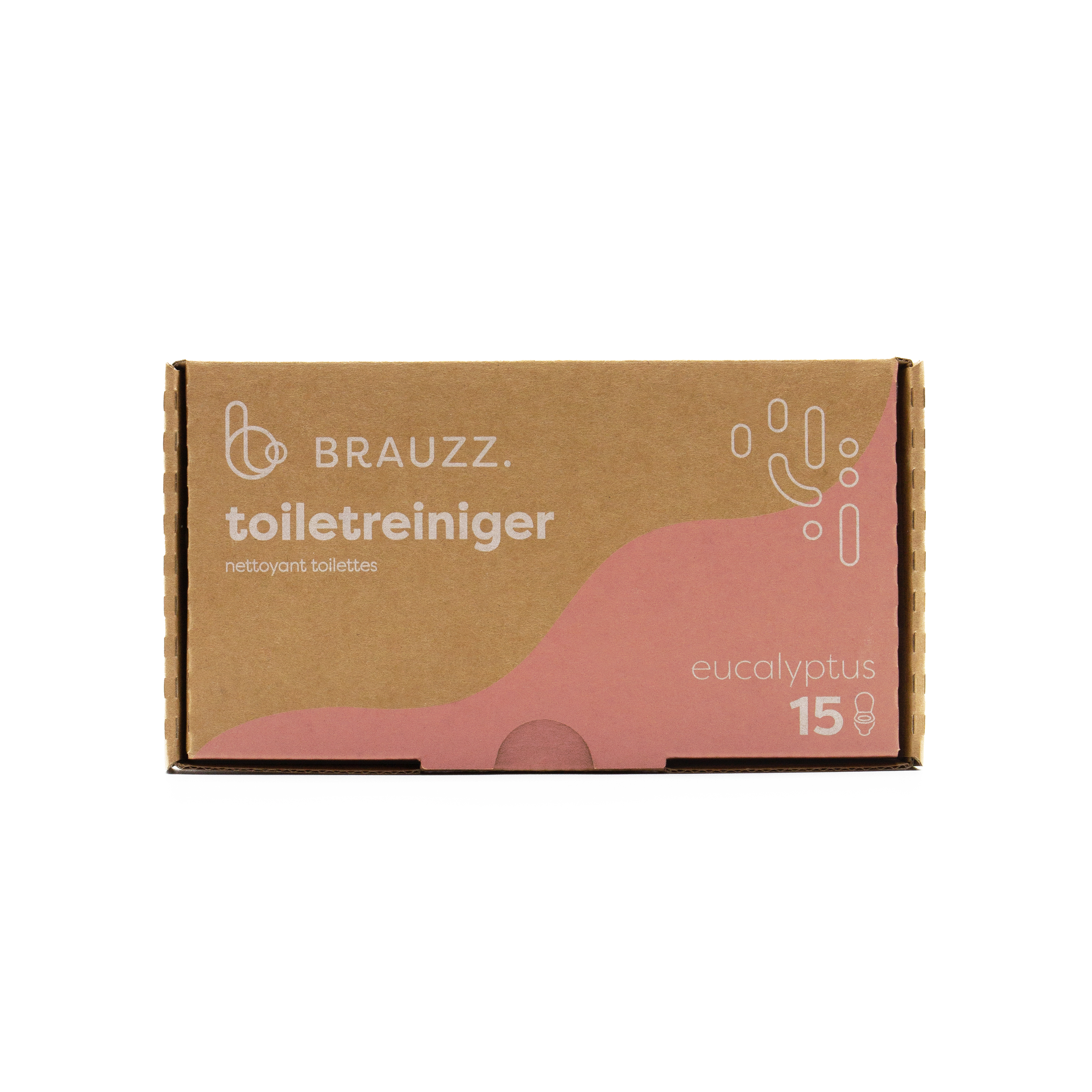 Brauzz Toiletreiniger Eucalyptus 15 stuks