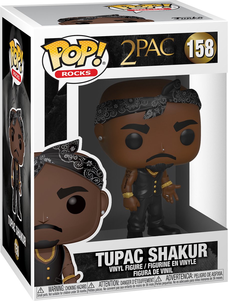Funko Pop! Rocks - 2Pac: Tupac Shakur 158